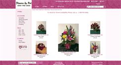 Desktop Screenshot of flowersonlinebypat.net