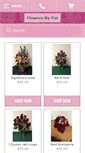 Mobile Screenshot of flowersonlinebypat.net